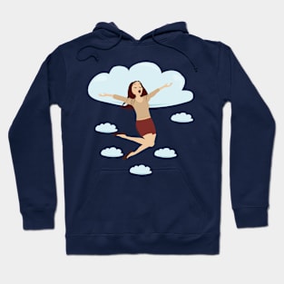 Into the clouds Hoodie